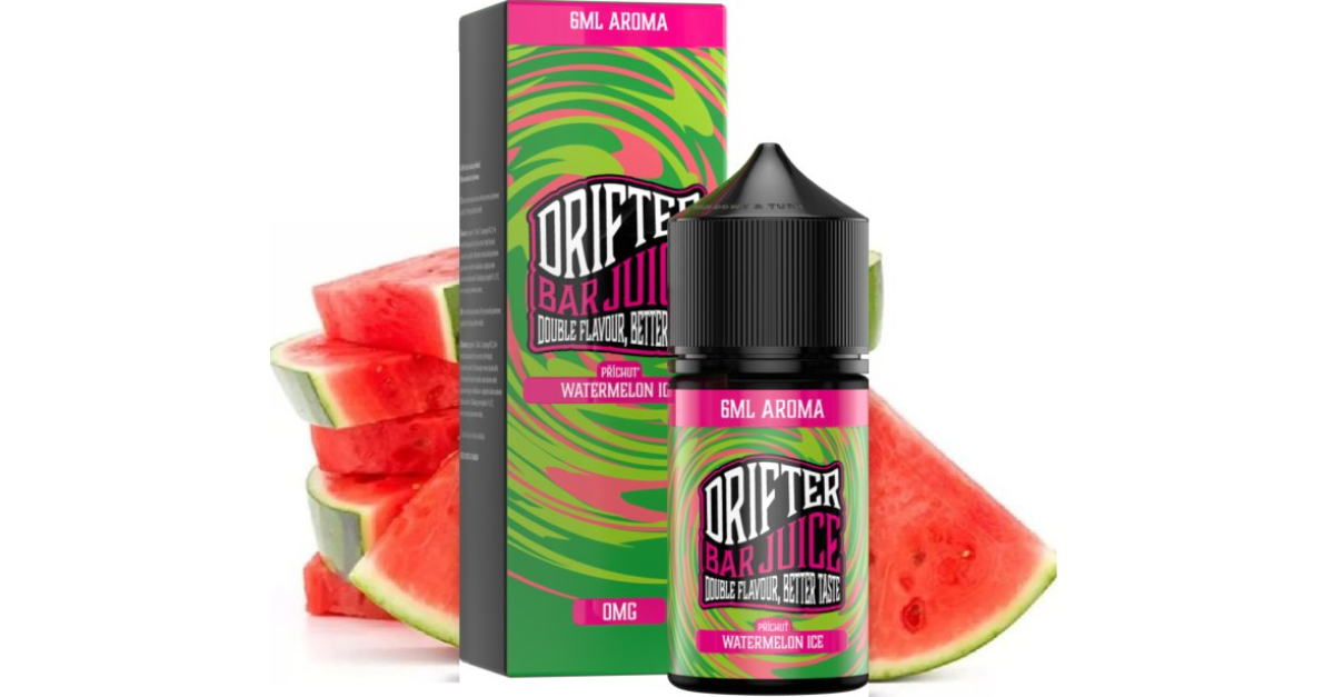 Příchuť Drifter Bar Juice S&V 6ml Watermelon Ice
