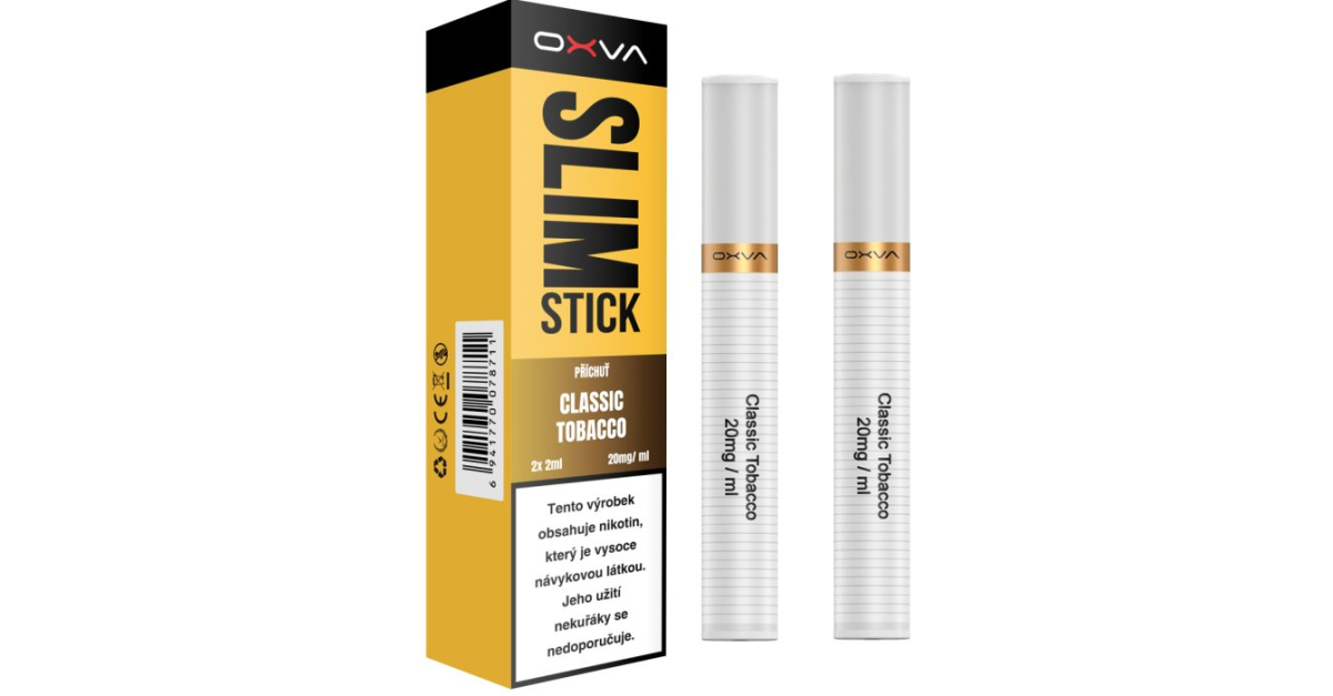 OXVA SLIMSTICK Pods cartridge Classic Tobacco 20mg 2Pack