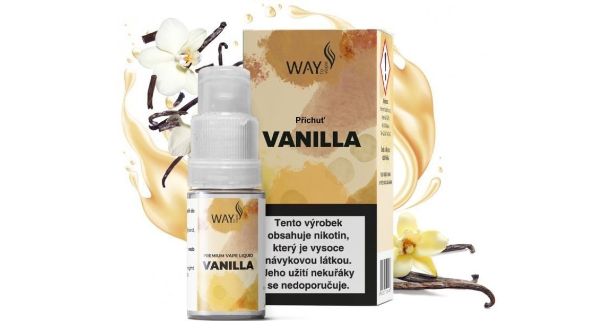 Liquid WAY to Vape Vanilla 10ml 12mg