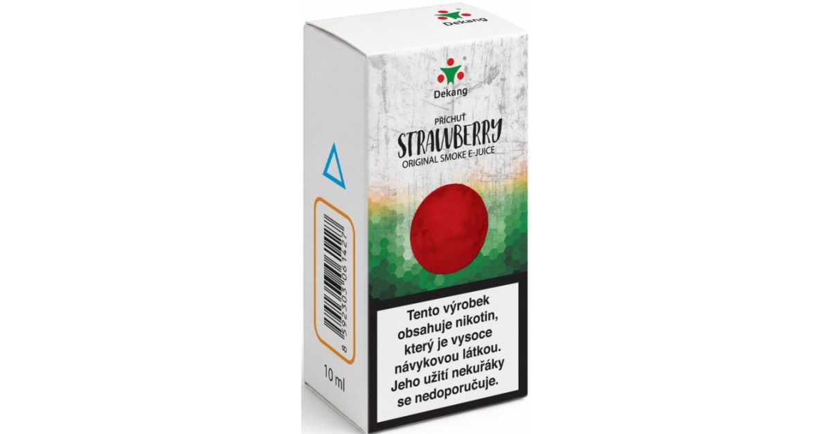 Liquid Dekang Strawberry 10ml (Jahoda) 11mg