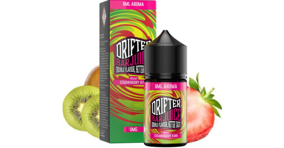Příchuť Drifter Bar Juice S&V 6ml Strawberry Kiwi
