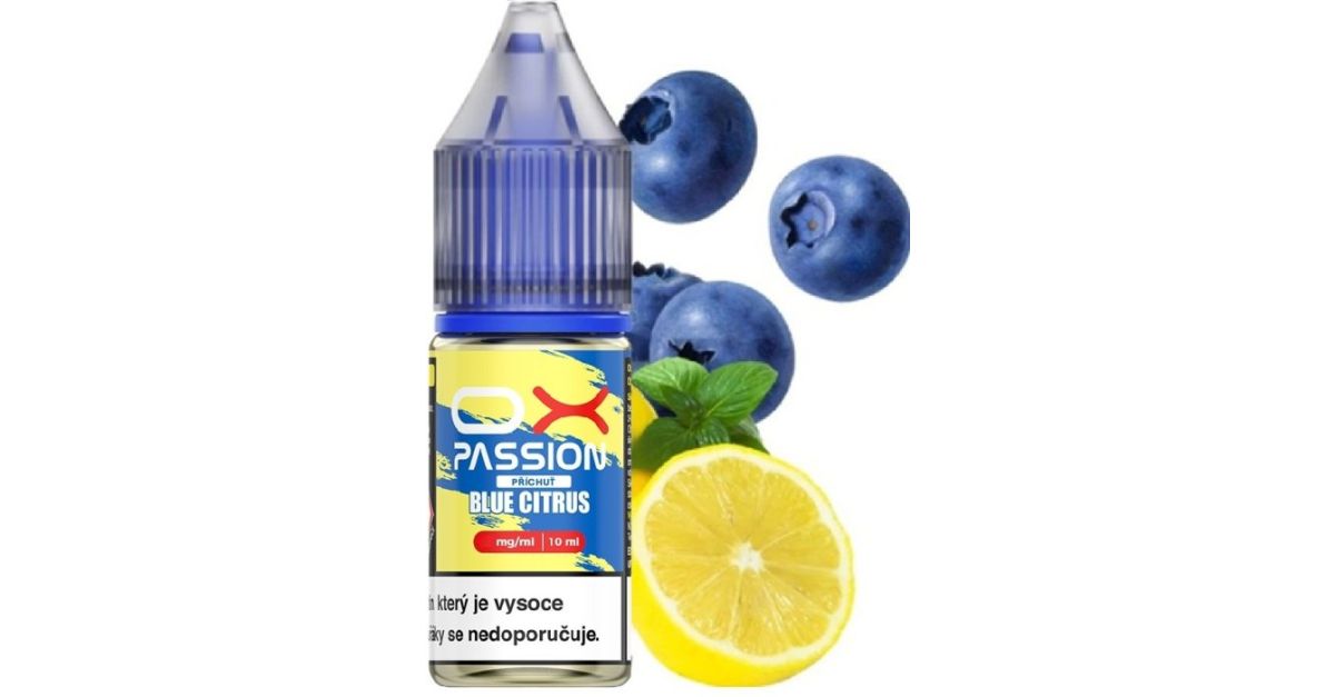 Liquid OXVA OX PASSION Salts Blue Citrus 10ml 10mg