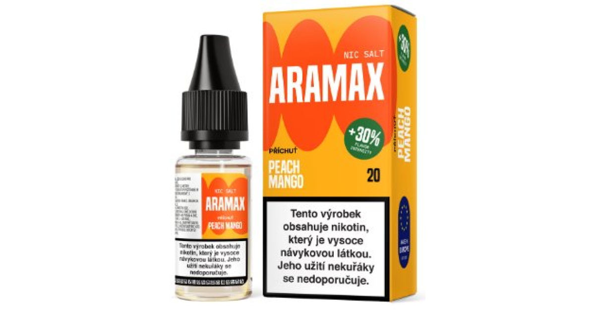 Liquid Aramax SALT Peach Mango 10ml 10mg