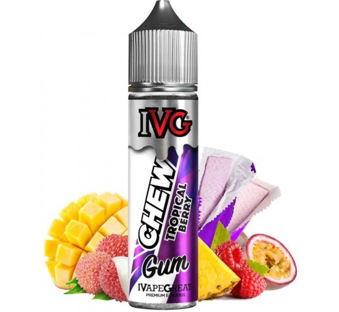 I Vg Chew Shake And Vape Tropical Berry ml Vapemania