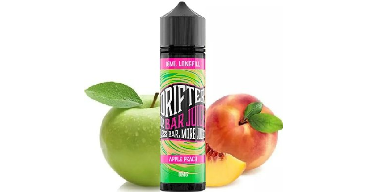 Příchuť Drifter Bar Juice S&V 16ml Apple Peach