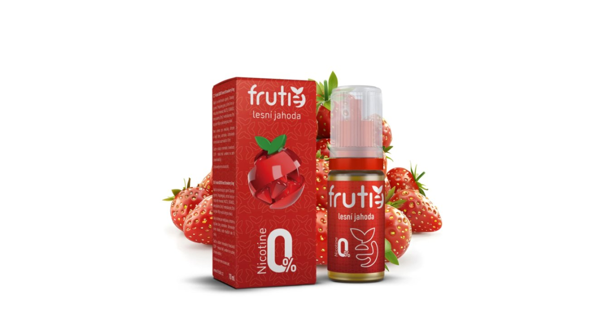 Liquid Frutie 50/50 - Lesní jahoda (Forest Strawberry) 10ml 0mg