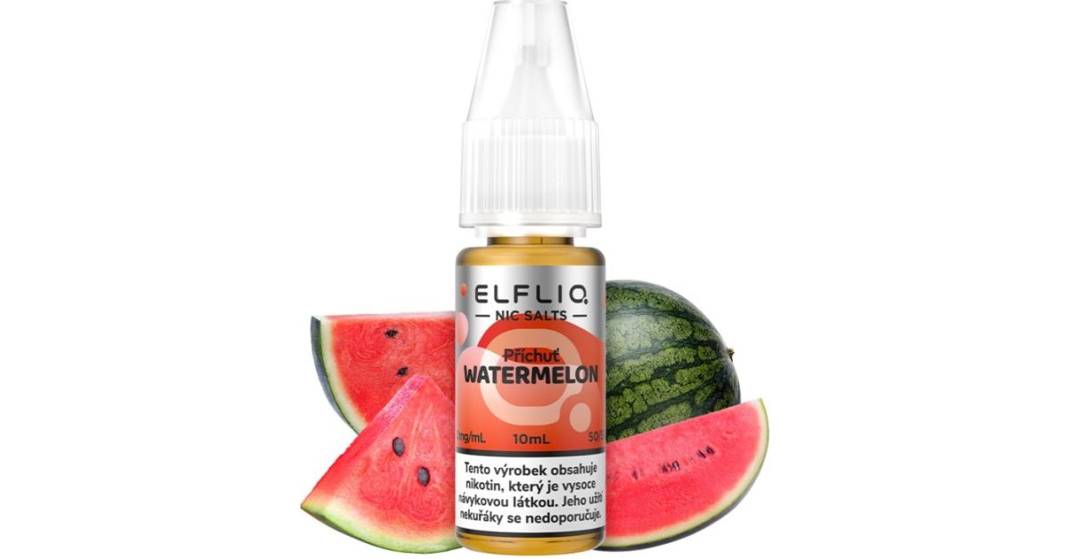 Liquid ELFLIQ Nic SALT Watermelon 10ml 10mg