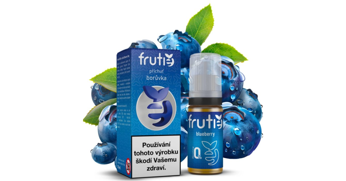 Liquid Frutie 50/50 - Borůvka (Blueberry) 10ml 0mg
