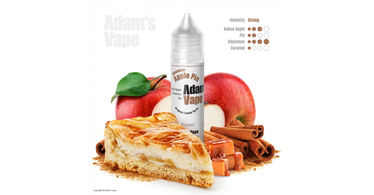 Příchuť Adam´s Vape Shake and Vape 10ml Cinnamon Apple Pie