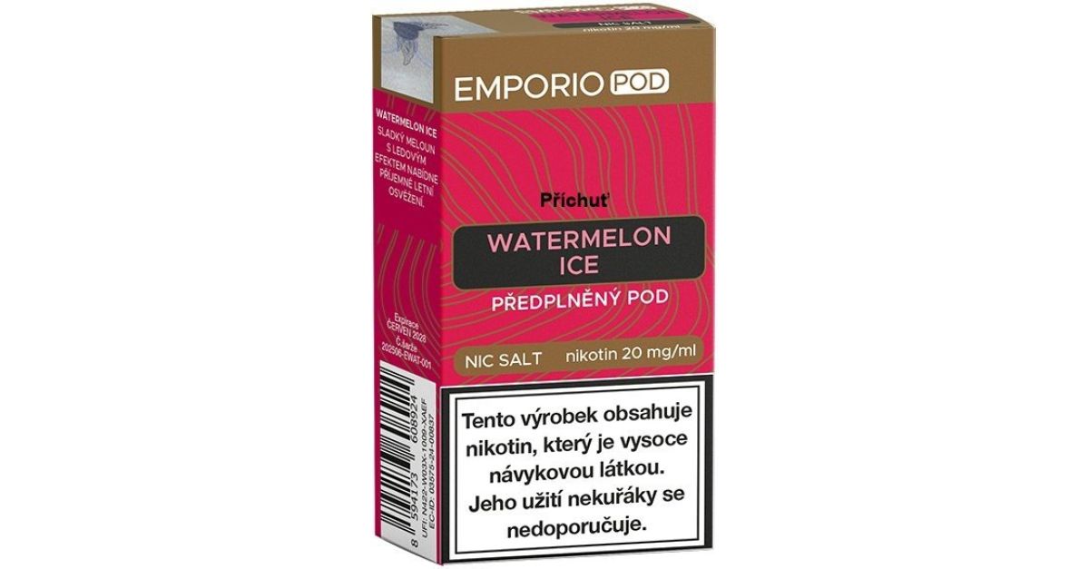 EMPORIO POD cartridge Watermelon Ice 1Pack 20mg