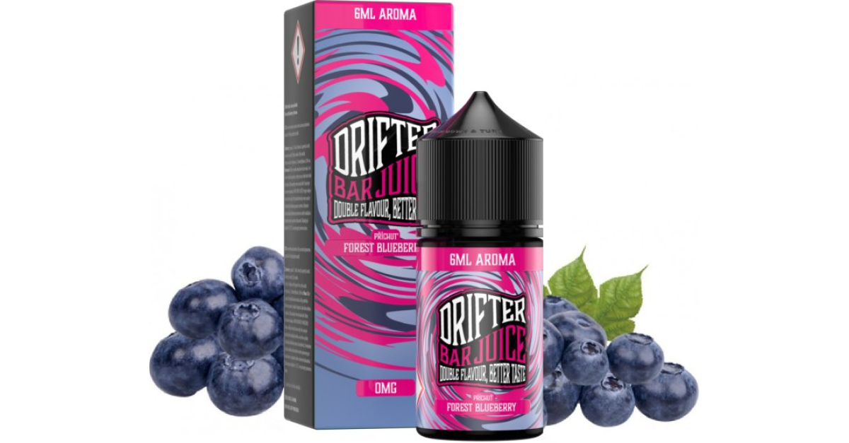 Příchuť Drifter Bar Juice S&V 6ml Sour Blueberry Ice